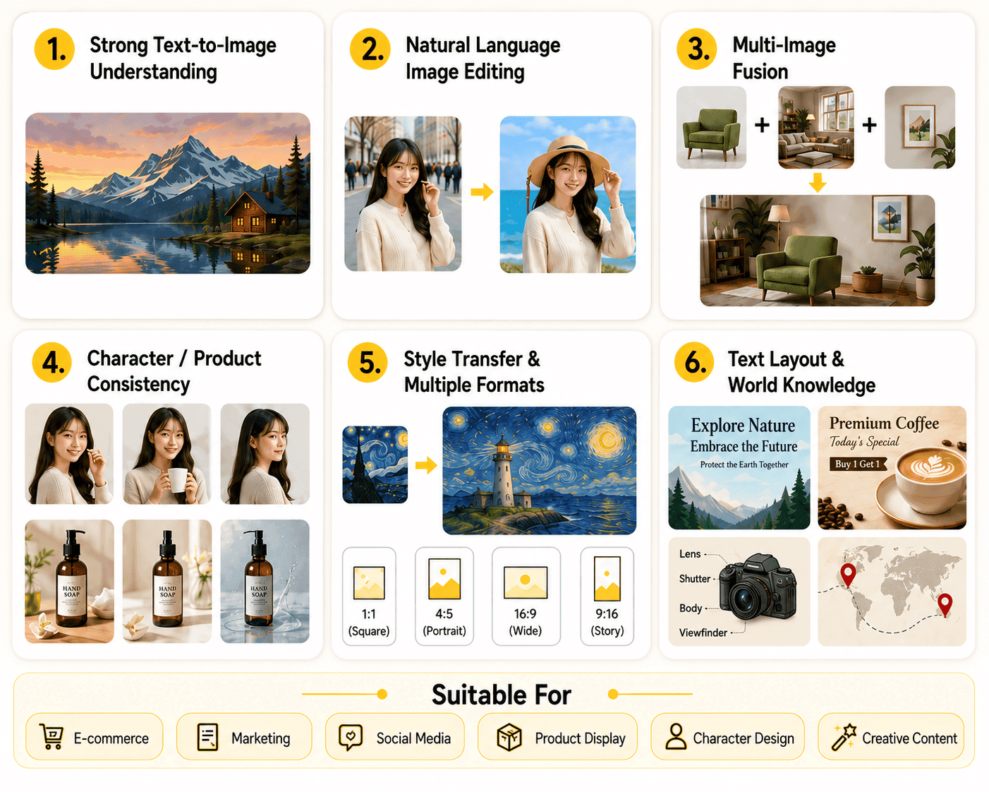 Features of nanobanana